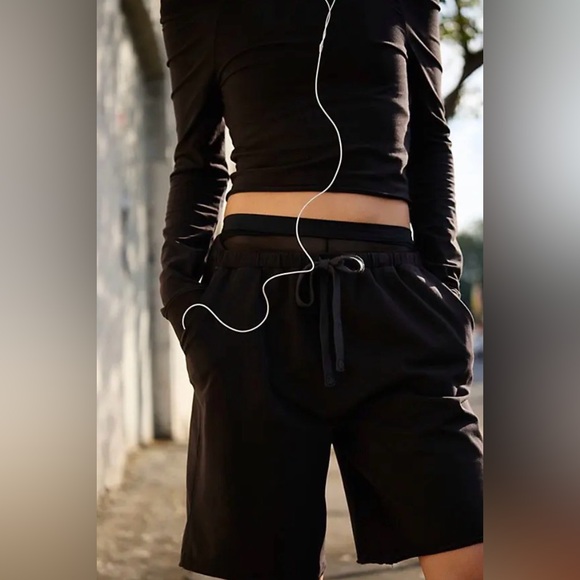 Free People Hot Shot Easy Set. NWT. Black - Picture 2 of 4